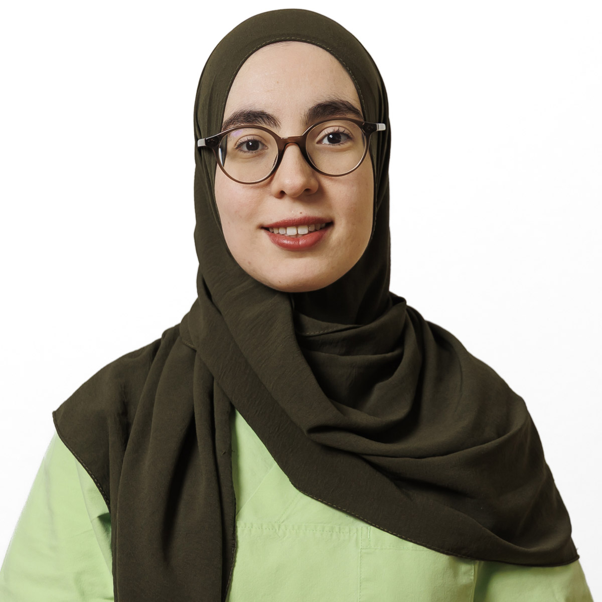 Mitarbeiterin Frau Mounir
